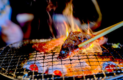 Enjoy a hibachi grill with the best Japanese charcoal : Kurosumi