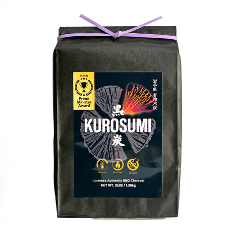 KUROSUMI Premium Japanese Charcoal for Grilling (3 LB)