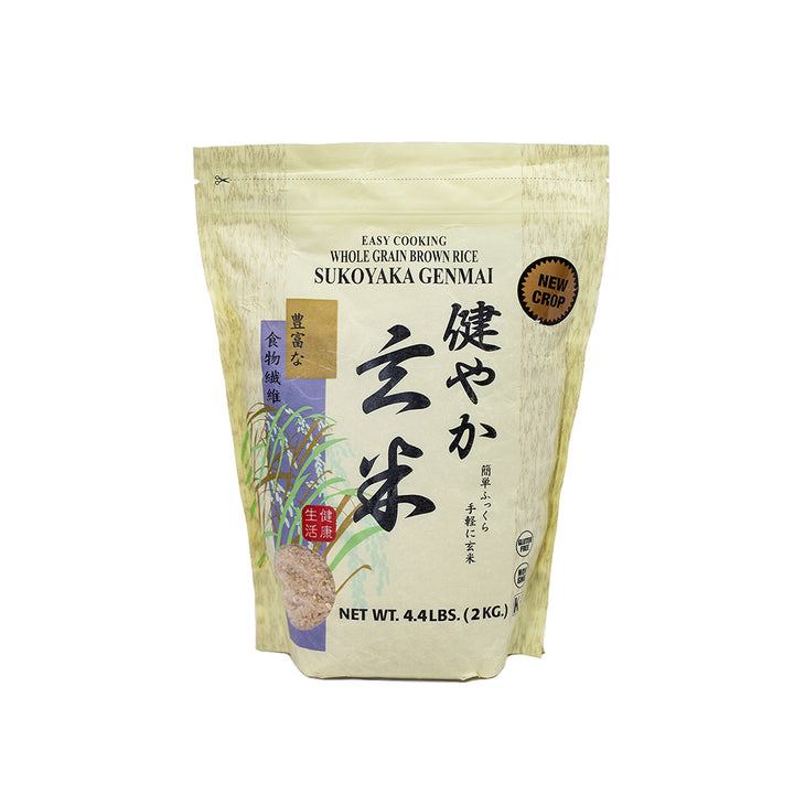 Sukoyaka Brown Rice Genmai 4.4lbs – RICE&